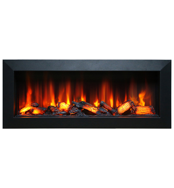 Spark 100 Cm Elektrikli Şömine Metal Çerçeve (isısız)