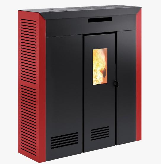 Daglan Slim 9 Kırmızı Pelet Sobası